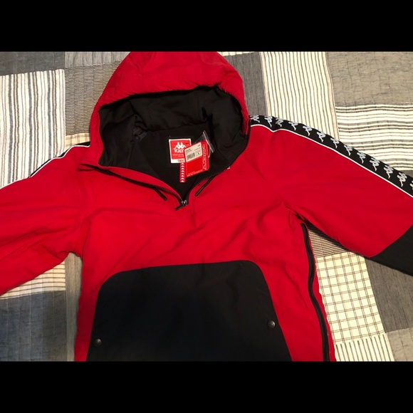 Kappa 222 Banda Amaul Windbreaker Jacket / Coat - Picture 2 of 4